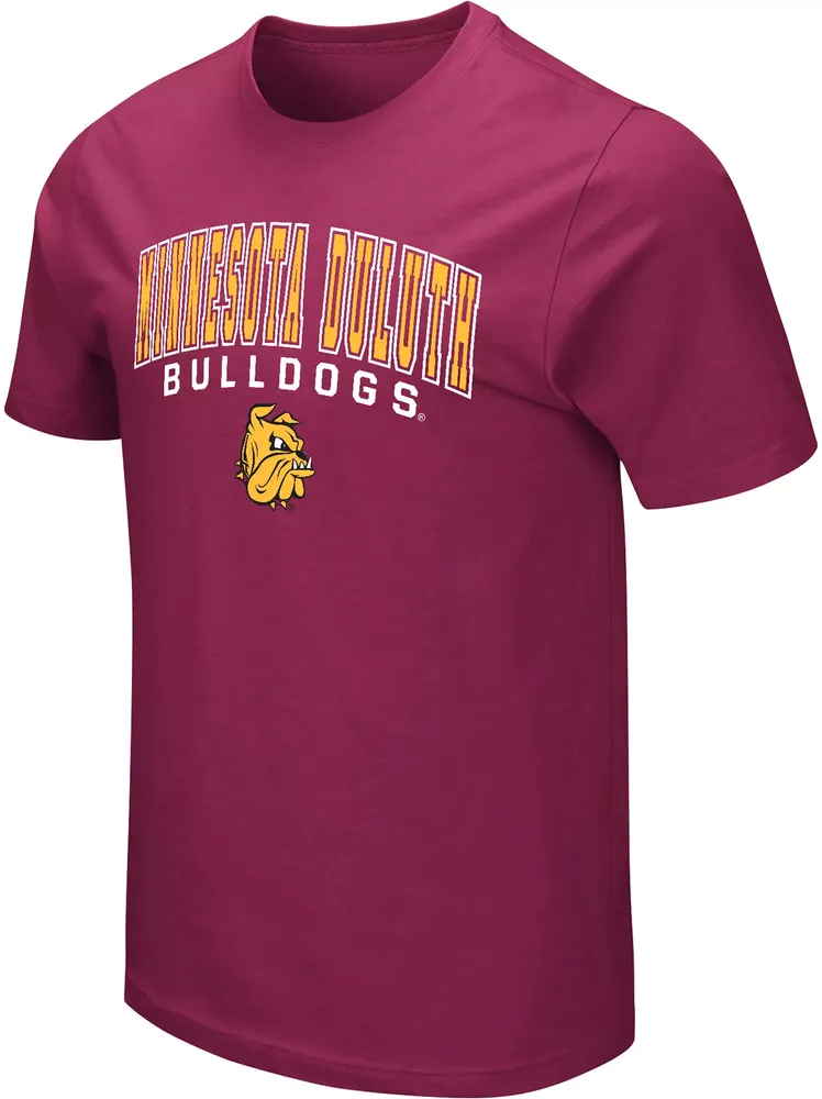 Colosseum Men's Minnesota-Duluth  Bulldogs Maroon T-Shirt