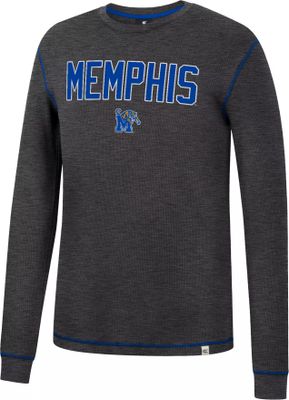 Colosseum Men's Memphis Tigers Grey Therma Longsleeve T-Shirt