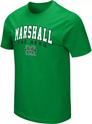 Colosseum Men's Marshall Thundering Herd Green T-Shirt