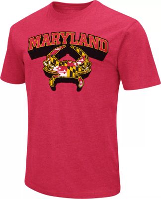 Colosseum Men's Maryland Terrapins Pride Red T-Shirt