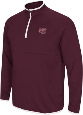 Colosseum Men's Missouri State Bears Maroon Rival 1/4 Zip Jacket