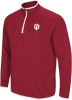 Colosseum Men's Indiana Hoosiers Crimson Rival 1/4 Zip Jacket