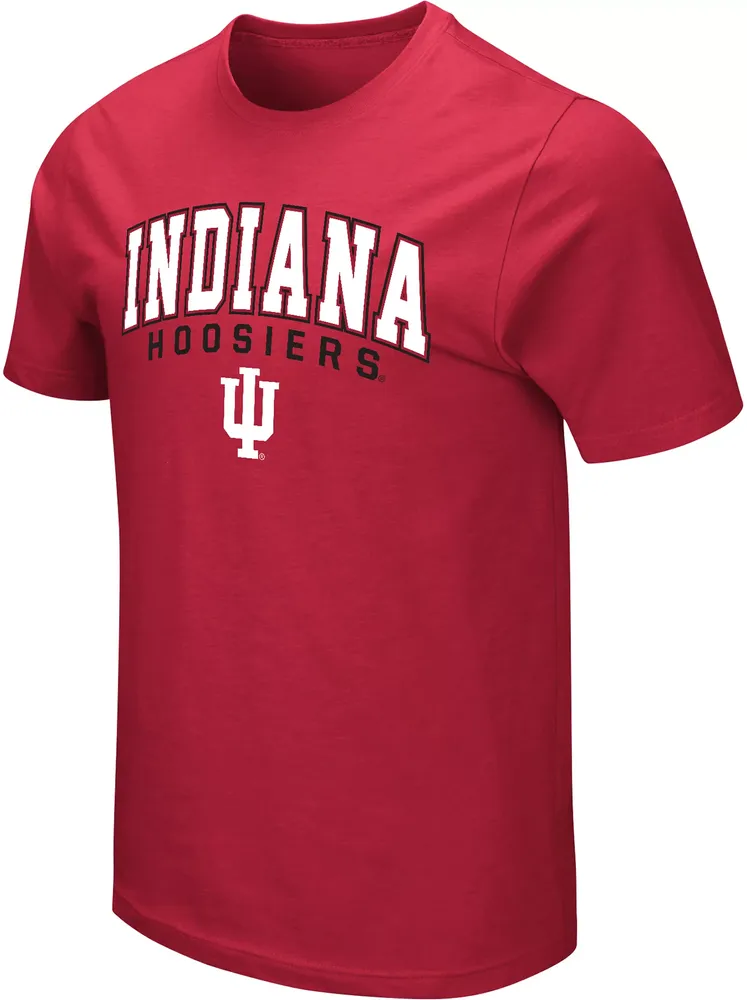 Colosseum Men's Indiana Hoosiers Crimson T-Shirt