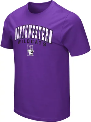 Colosseum Men's Northwestern Wildcats Purple T-Shirt