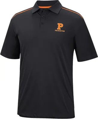 Colosseum Men's Princeton  Tigers Black Polo