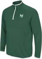 Colosseum Men's Portland State Vikings Green Rival 1/4 Zip Jacket