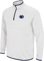 Colosseum Men's Penn State Nittany Lions White Rival 1/4 Zip Jacket