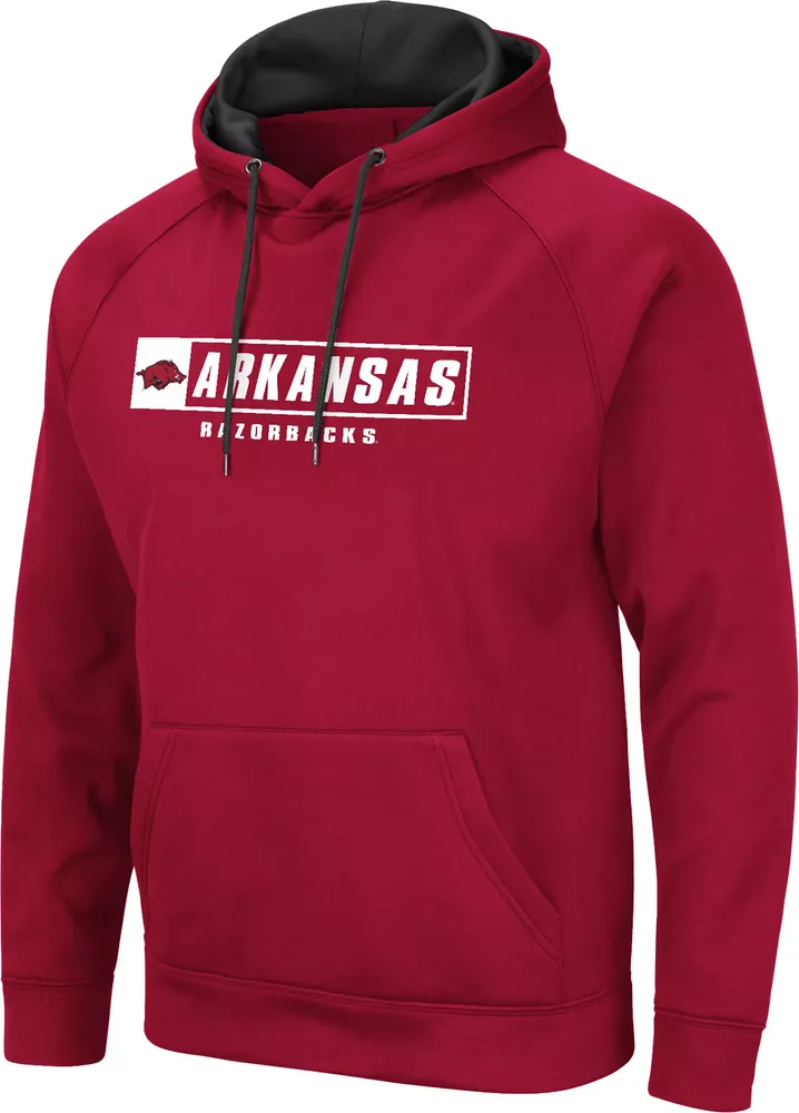 Colosseum Men's Arkansas Razorbacks Crimson Hoodie