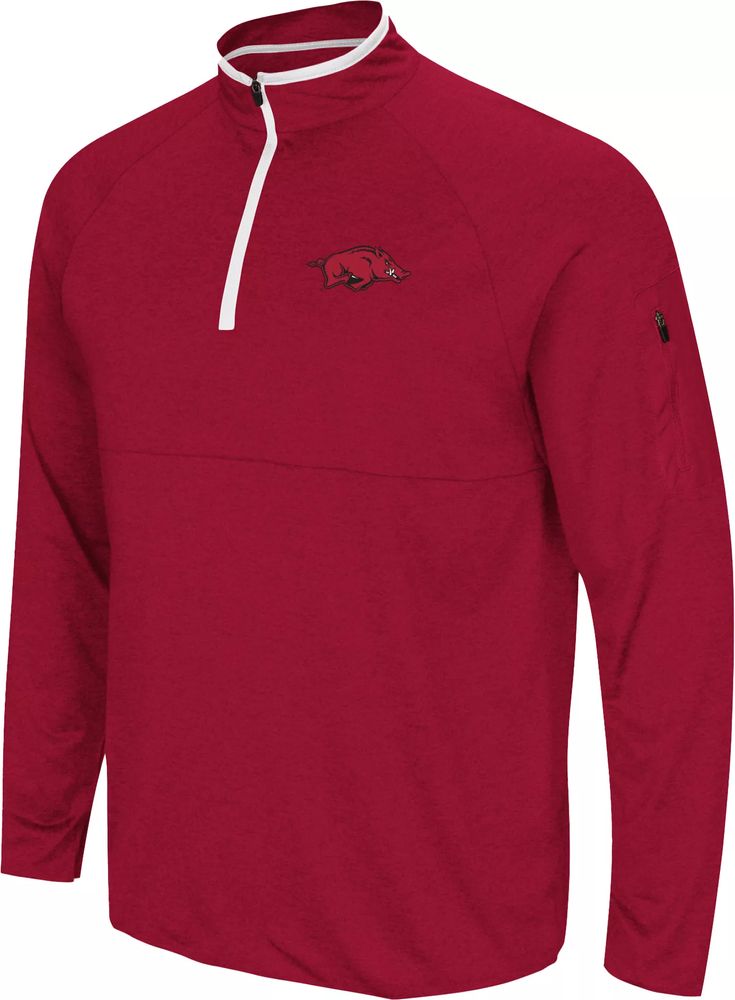 Bradley Braves Long Sleeve Pocket T-Shirt Scarlet