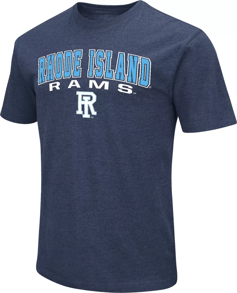 Colosseum Men's Rhode Island Rams NavyBlue Promo T-Shirt