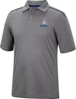 Colosseum Men's Arizona Wildcats Gray Polo