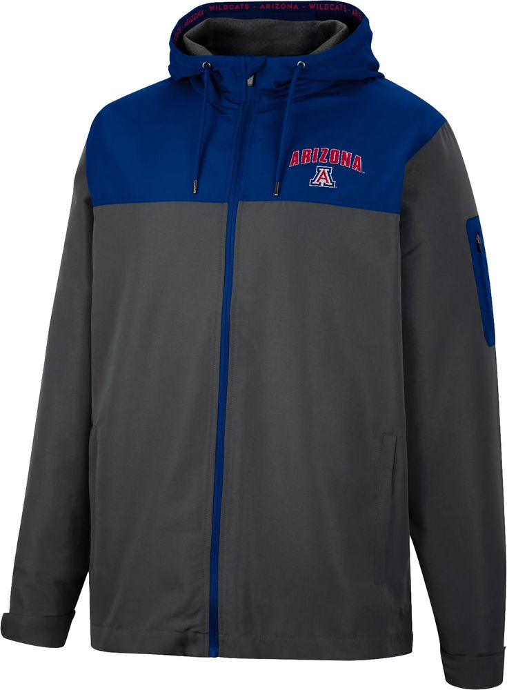 Men's Atlanta Braves Columbia Navy Flash Forward Full-Zip Team