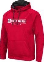 Colosseum Men's South Dakota Coyotes Red Hoodie