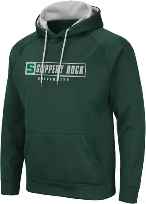 Colosseum Men's Slippery Rock Green Hoodie