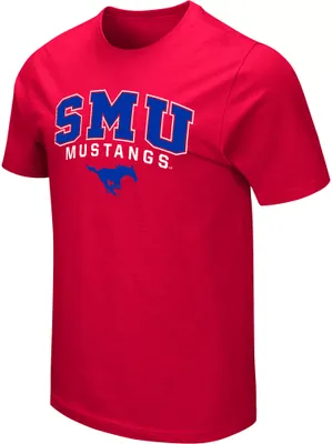 Colosseum Men's Southern Methodist Mustangs Red T-Shirt