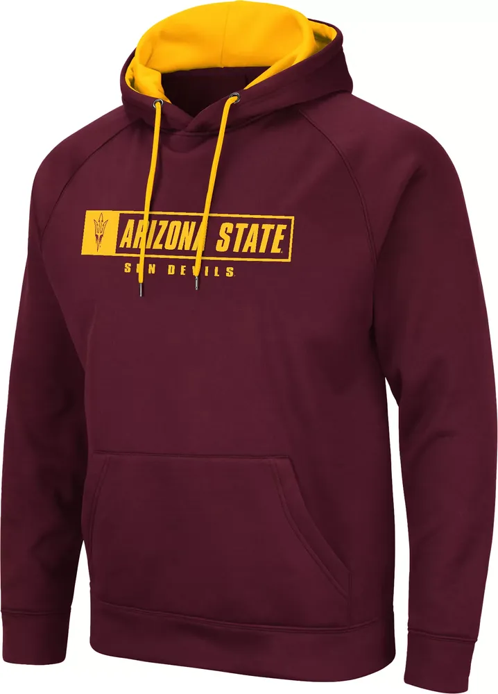 Colosseum Men's Arizona State Sun Devils Maroon Hoodie