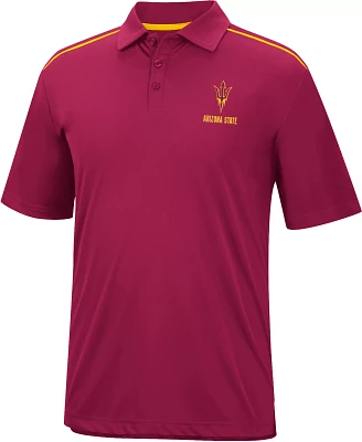 Colosseum Men's Arizona State Sun Devils Maroon Polo