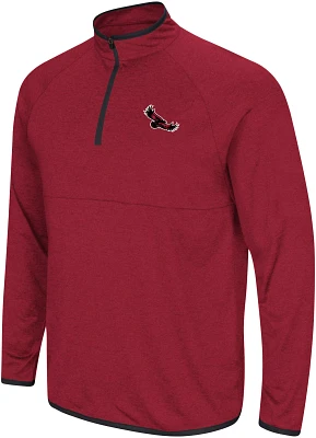 Colosseum Men's Saint Joseph's Hawks Crimson Rival 1/4 Zip Jacket