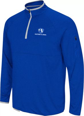 Colosseum Men's Eastern Illinois Panthers Royal Rival 1/4 Zip Jacket