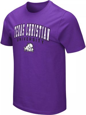 Colosseum Men's TCU Horned Frogs Purple T-Shirt