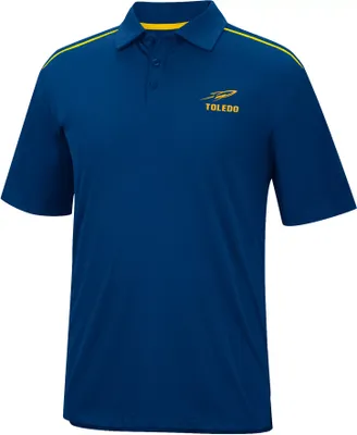 Colosseum Men's Toledo Rockets Midnight Blue Polo