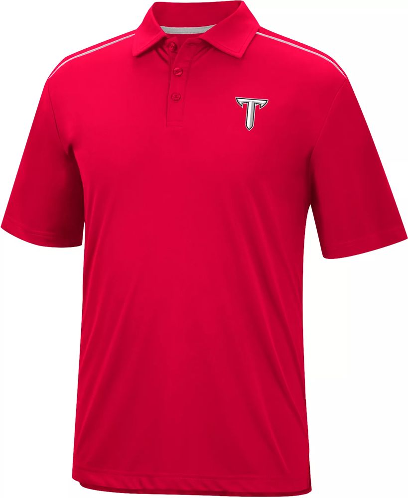 Dick's Sporting Goods Colosseum Men's Troy Trojans Cardinal Polo