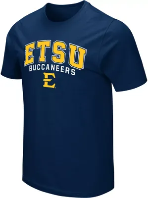 Colosseum Men's East Tennessee State Buccaneers Navy T-Shirt