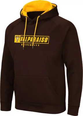 Colosseum Men's Valparaiso Beacons Brown Hoodie