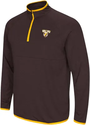 Colosseum Men's Valparaiso Beacons Brown Rival 1/4 Zip Jacket