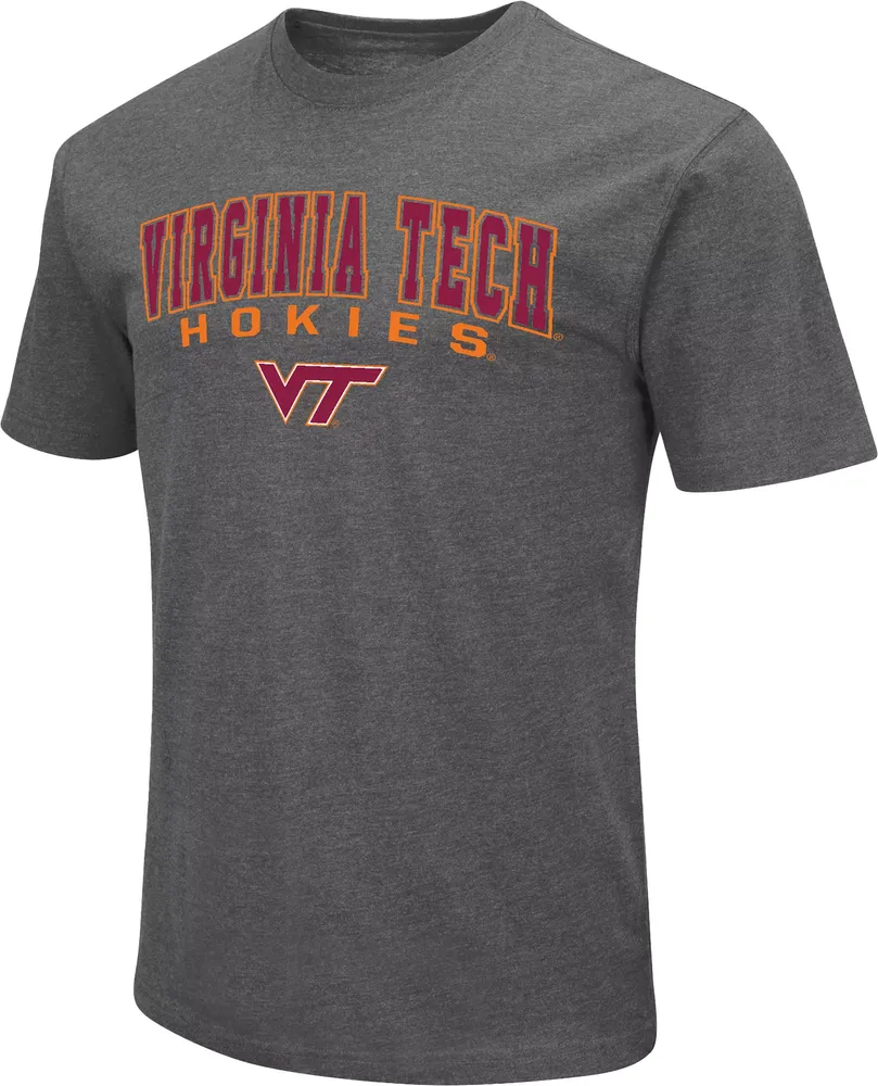 Colosseum Men's Virginia Tech Hokies Gray Promo T-Shirt