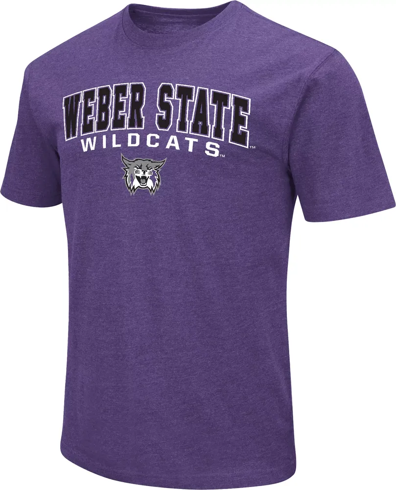 Colosseum Men's Weber State Wildcats Purple Promo T-Shirt