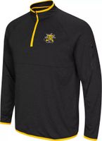 Colosseum Men's Wichita State Shockers Black Rival 1/4 Zip Jacket