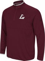 Colosseum Men's UW-La Crosse Eagles Maroon Rival 1/4 Zip Jacket