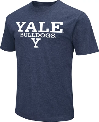 Colosseum Men's Yale Bulldogs Blue Promo T-Shirt