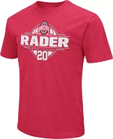 Colosseum Ohio State Buckeyes Scarlet Rylee Rader T-Shirt