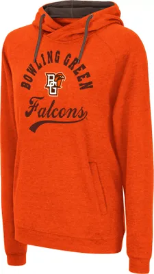 Colosseum Women's Bowling Green Falcons Orange Hoodie