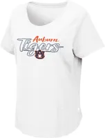 Colosseum Women's Auburn Tigers White Promo T-Shirt