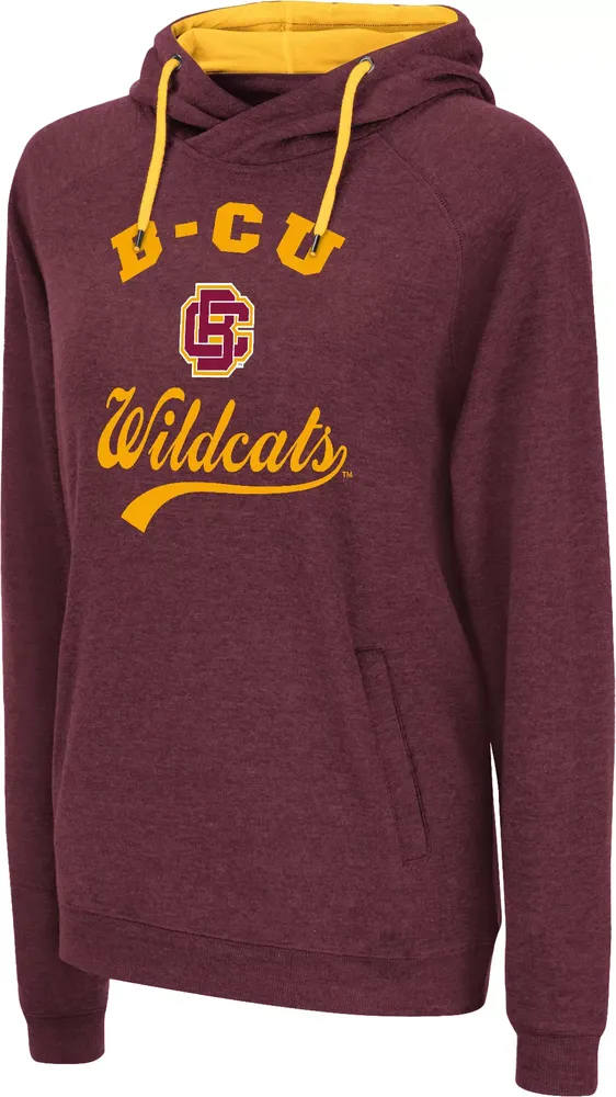 Colosseum Women's Bethune-Cookman Wildcats Maroon Hoodie