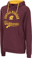 Colosseum Women's Central Michigan Chippewas Maroon Hoodie