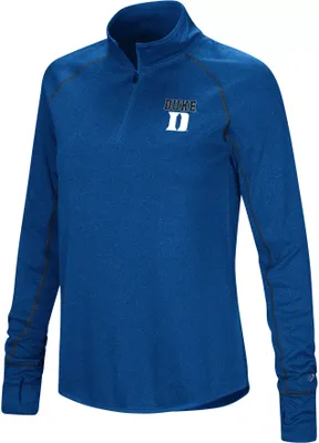 Colosseum Women's Duke Blue Devils Stingray 1/4 Zip Jacket