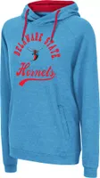 Colosseum Women's Delaware State Hornets Columbia Blue Hoodie