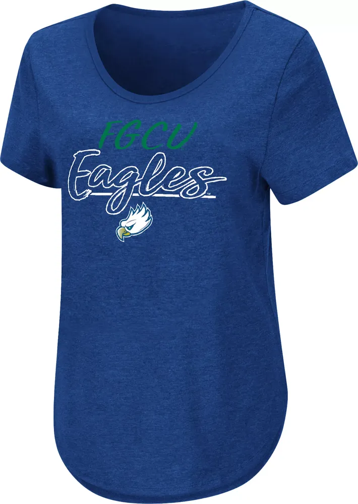 Colosseum Women's Florida Gulf Coast Eagles Cobalt Blue Promo T-Shirt