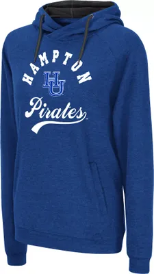 Colosseum Women's Hampton Pirates Blue Hoodie