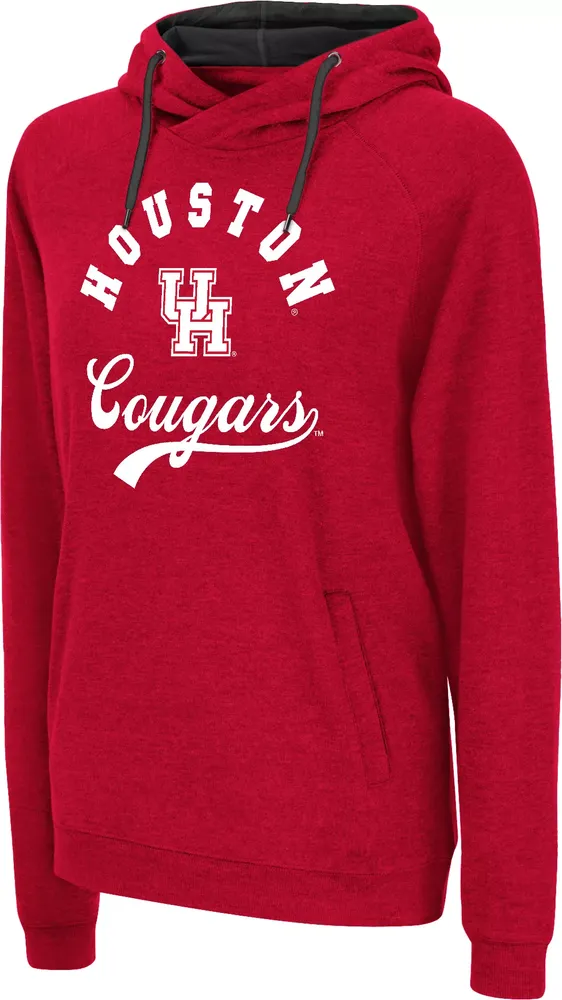 Colosseum Women's Houston Cougars Red Hoodie