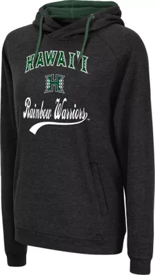 Colosseum Women's Hawai'i Warriors Black Hoodie