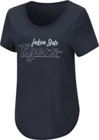 Colosseum Women's Jackson State Tigers Navy Blue Promo T-Shirt