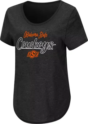 Colosseum Women's Oklahoma State Cowboys Black Promo T-Shirt