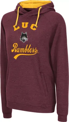 Colosseum Women's Loyola-Chicago Ramblers Maroon Hoodie