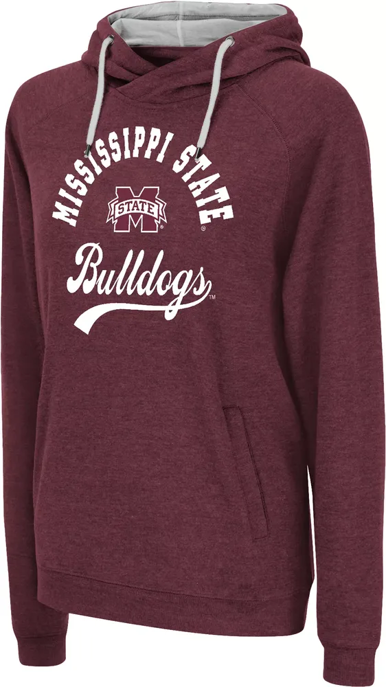 Colosseum Women's Mississippi State Bulldogs Maroon Hoodie