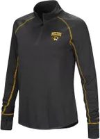 Colosseum Women's Missouri Tigers Black Stingray 1/4 Zip Jacket